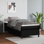 vidaXL Boxspring bed kunstleer zwart 80x200 cm, Verzenden, Nieuw