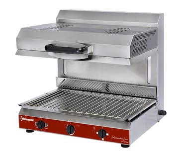 Salamander/Toaster | Vitrokeramisch + Mobiele Bovenkant | 2, Verzenden