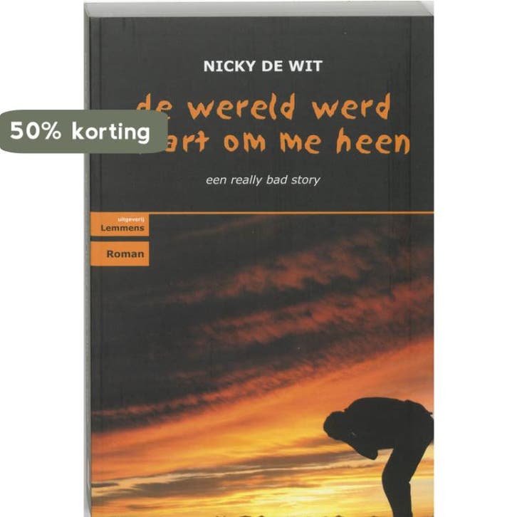 De wereld werd zwart om me heen 9789077490211 N. de Wit, Livres, Romans, Envoi