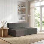 vidaXL Vouwbare Sofa Bed Donkergrijs 152 x 86,5 x 60 cm Stof, Verzenden, Nieuw