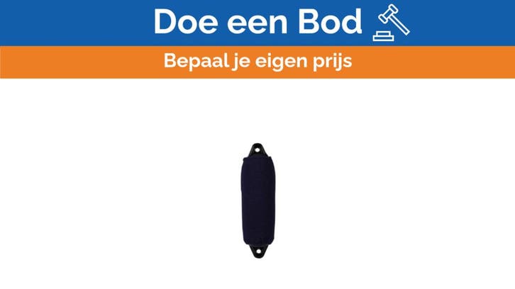 Bieden: Talamex Star 15 fender cover navy blue - 79.185.010, Watersport en Boten, Bootonderdelen, Ophalen of Verzenden