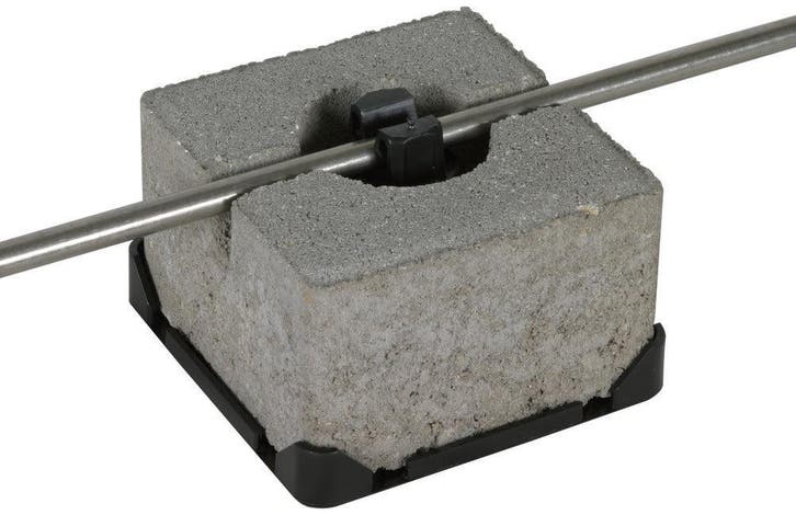 Dehn Dakconditioner Houder Voor Plat Dak Met Blok - 253015, Bricolage & Construction, Électricité & Câbles, Envoi