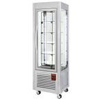 Gebaksvitrine | 360L | Grijs | +2°C/+10°C | 5 Schappen, Verzenden