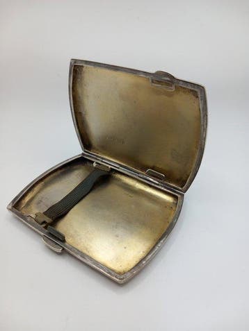 Sigarettendoos - .925 zilver - John Henry Wynn, Verzamelen, Nieuw