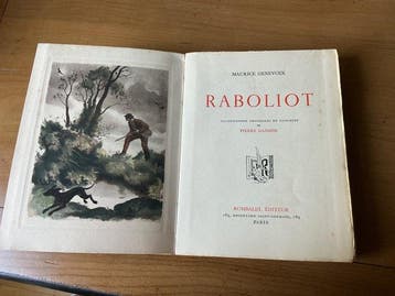 Maurice GENEVOIX - RABOLIOT / LA DERNIÈRE HARDE - 1941