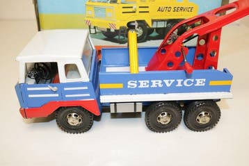 Joustra - Blikken speelgoed - Joustra 698 Mercedes Camion