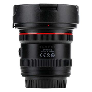 Canon EF 8-15mm f/4L Fisheye USM met garantie, Ophalen of Verzenden, Gebruikt