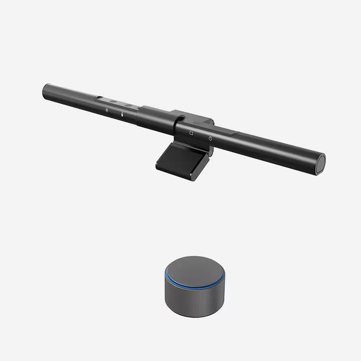 Monitor Lamp - Bureaulamp - Dimbare Klemlamp - Zwart - FLEXI, Maison & Meubles, Lampes | Lampes de table, Envoi