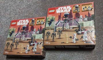 Lego Set - Star Wars - Star Wars 75372 Clone Trooper and