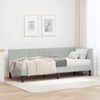 vidaXL Hoekbedframe met Matras met hoofdeinde 2 pcs, Huis en Inrichting, Slaapkamer | Bedden, Verzenden, Nieuw