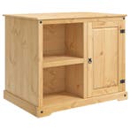 vidaXL Keuken Trolley met plank 2 pcs Honingwas 112 x 77 x, Verzenden, Nieuw