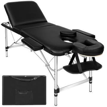 tectake 3 zones massagetafel met 5cm vulling en aluminiumfra, Verzenden, Nieuw