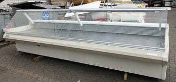 Smeva Koeltoonbank met plaatkoeling, Koeltoog, Koelvitrine, Elektronische apparatuur, Koelkasten en IJskasten, Nieuw
