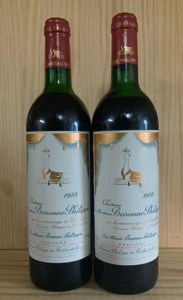 1988 Chateau Mouton Baronne Philippe - Bordeaux 5ème Grand, Nieuw