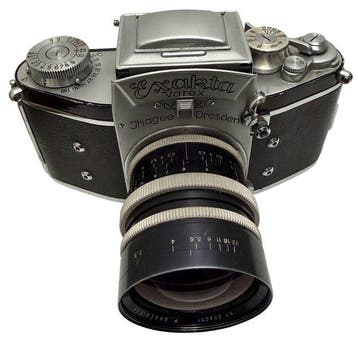 Exakta Varex VX SLR Camera - P. Angénieux Paris 35m f/2.5