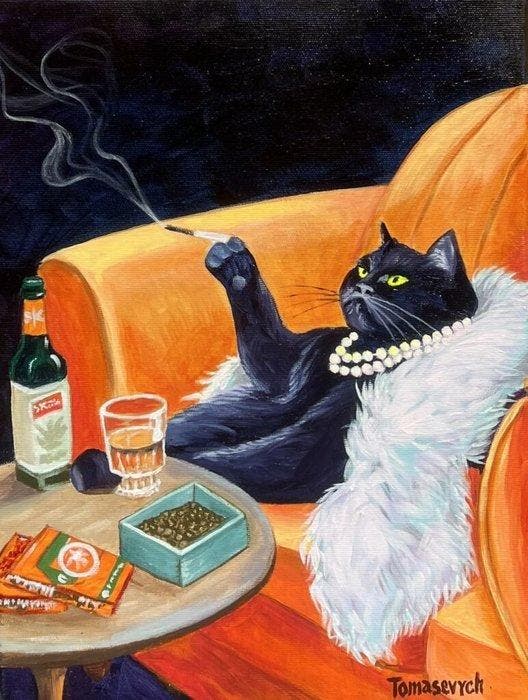 Aleksander Tomasievych - “Elegance in Repose”, Antiek en Kunst, Kunst | Schilderijen | Modern