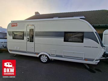 HOBBY 540 UL Excellent Edition 540 UL - 2025, Caravans en Kamperen, 2 aparte bedden, Hobby, Luifel, Tot en met 4