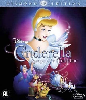 Disney Cinderella (blu-ray tweedehands film), Ophalen of Verzenden, Nieuw