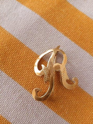 Fope - Broche - 18 carats Or jaune, Bijoux, Sacs & Beauté