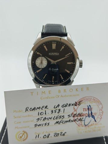 Roamer - La Grande - Zonder minimumprijs - Heren - 2020-2025, Handtassen en Accessoires, Horloges | Heren, Nieuw