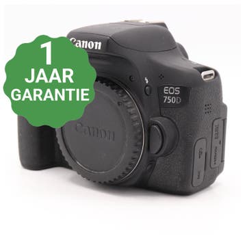 Canon EOS 750D body | Tweedehands, Audio, Tv en Foto, Fotocamera's Digitaal, Verzenden, Zo goed als nieuw, Canon