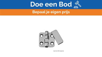 Bieden: Osculati Stainless Steel Cover Plate for Hinge - 38, Ophalen of Verzenden