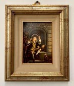 Caspar Netscher (1639-1684), Navolger van - Children at the
