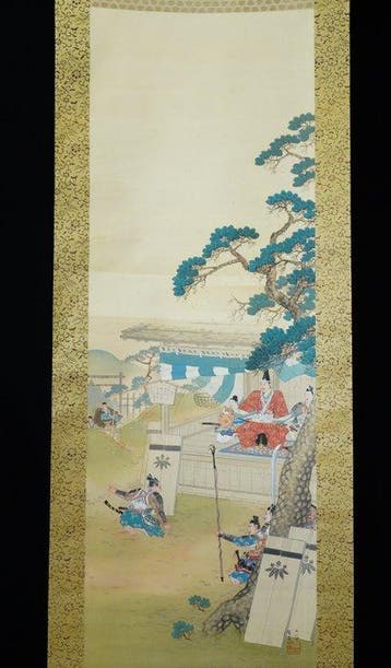 Absolute auction – Taisho–Showa Japanese Hanging Scroll –