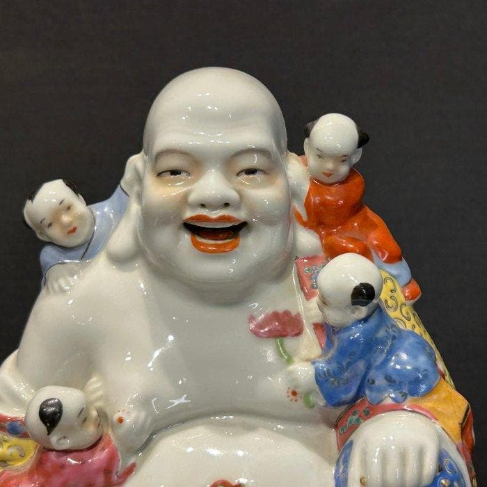 Hottai boeddha - Porselein - China, Antiek en Kunst, Antiek | Overige Antiek