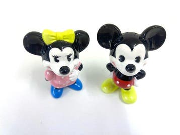 Mickey Mouse - 2 Salt & Pepper set by Sunday, Germany -, Nieuw