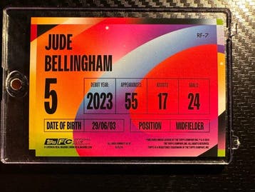 2023/24 Topps Topps Jude Bellingham RF-7 Foil, Insert card,, Nieuw