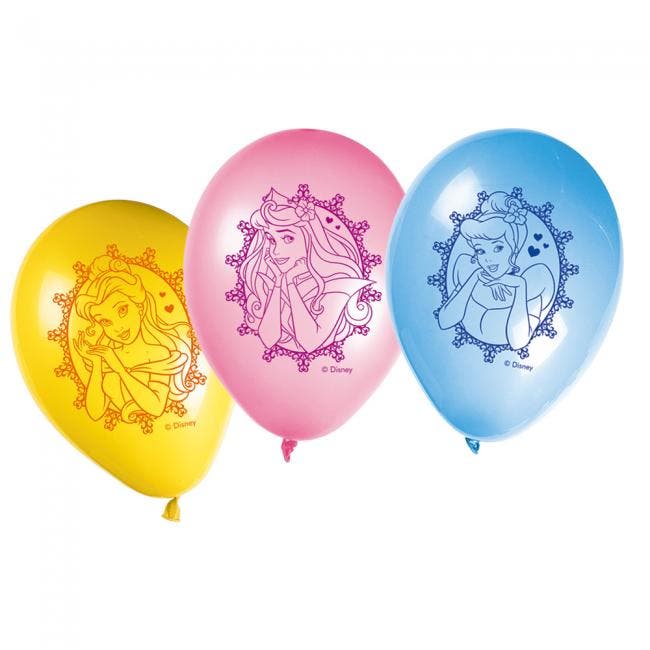 Disney Prinsessen Ballonnen Dream 28cm 8st, Hobby en Vrije tijd, Feestartikelen, Nieuw, Verzenden