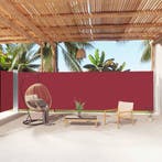 vidaXL Windscherm uittrekbaar 180x1000 cm rood, Verzenden, Nieuw