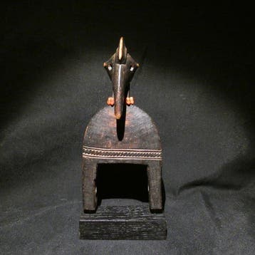 Senufo Pulley. 20 cm hoog. - Senufo, Antiek en Kunst