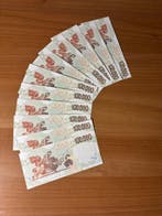 Italië. - 11 x 100.000 Lire Caravaggio II tipo - Gigante, Postzegels en Munten