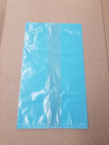 Zakken Food LDPE los transp. blauw 400/155x700x0 05 doos, Zakelijke goederen, Ophalen of Verzenden
