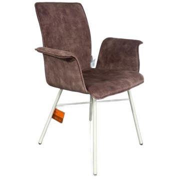 bert plantagie Set Van 4 Eetkamerstoelen Yanis - Ongebruikt, Huis en Inrichting, Verzenden, Zo goed als nieuw, Bruin