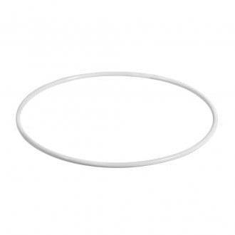 Metalen ring gelakt Wit 50 cm Enkele ring, Hobby en Vrije tijd, Nieuw