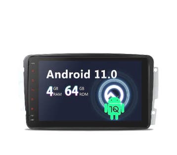 Autoradio Gps Android 11 Pour Mercedes Vito Viano C A Clk G, Verzenden