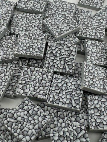 Lego Stenen - 80* Custom Marbles stones tegeltjes, Nieuw