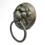 Oud-Romeins Brons Leeuwmasker applicatie