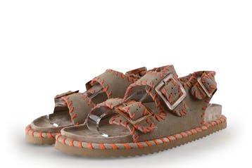 Colors of California Slippers in maat 38 Beige, Kleding | Dames, Schoenen, Slippers, Verzenden, Beige, Zo goed als nieuw
