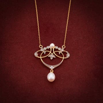 Zonder minimumprijs - Halsketting Zilver, 18-karaats, Nieuw