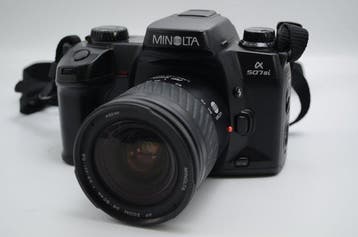 Minolta 507si + AF Zoom 3.5-5.6/28-80mm | Appareil photo, Nieuw