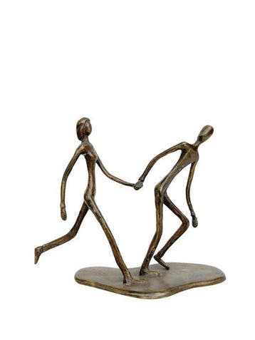 Beeldje - A couple in love - Brons