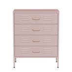 Lendo Online Commode 80x40x100 cm Métal Rose, Huis en Inrichting, Kasten | Ladekasten, Nieuw