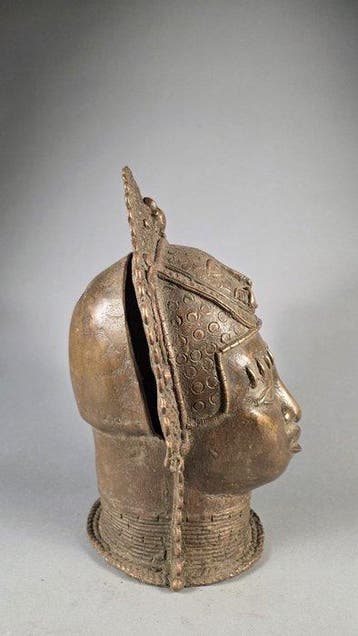 Tête en Bronze - Ifé - Bénin - Nigéria, Antiquités & Art