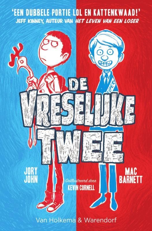 De vreselijke twee / De vreselijke twee / 1 9789000366194, Boeken, Kinderboeken | Jeugd | 10 tot 12 jaar, Gelezen, Verzenden