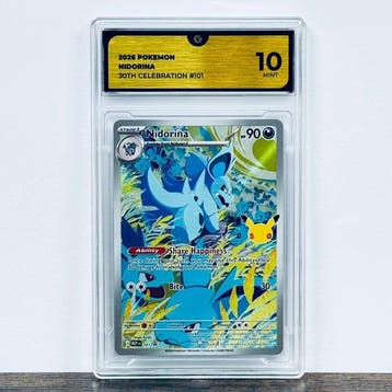 Pokémon Graded card - Nidorina 101 - 30th Anniversary –