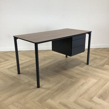 Eromes leraarbureau vv lade (hxbxd) 76x140x70 cm,  bruin -, Gebruikt